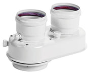 KIT SCARICHI SEPARATI MONOBLOCCO PER SCALDABAGNO DA INTERNO Ø80 - 60/10   RINNAI ITALIA S.R.L.