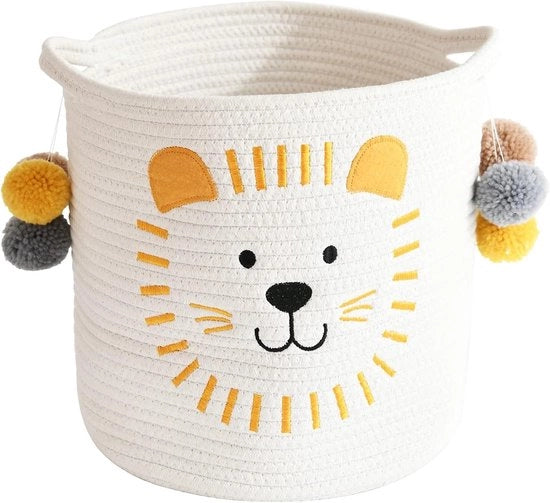 Opportunità di stoccaggio per bambini con maniglie in cotone - Leeuwenprint