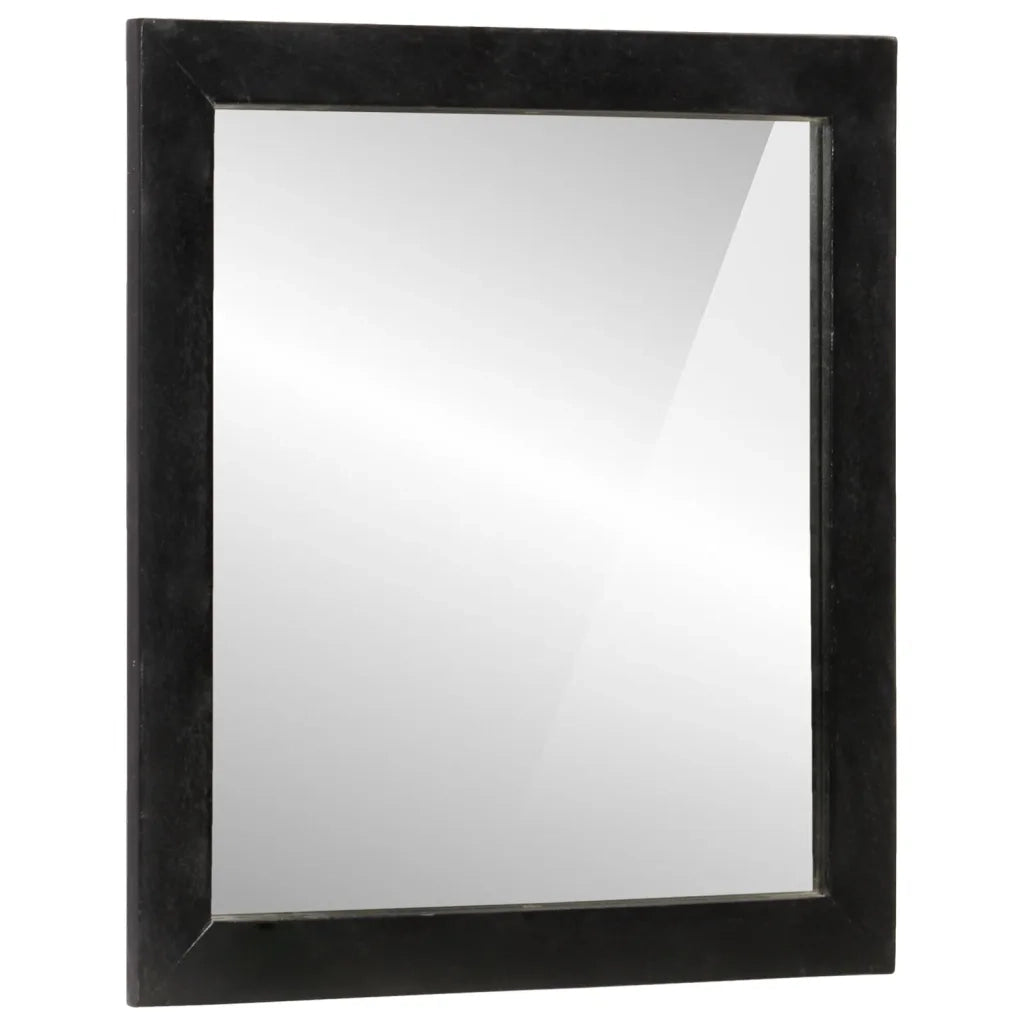 Set Mobili da Bagno 2pz in Ferro e Legno Massello di Mango 3217109