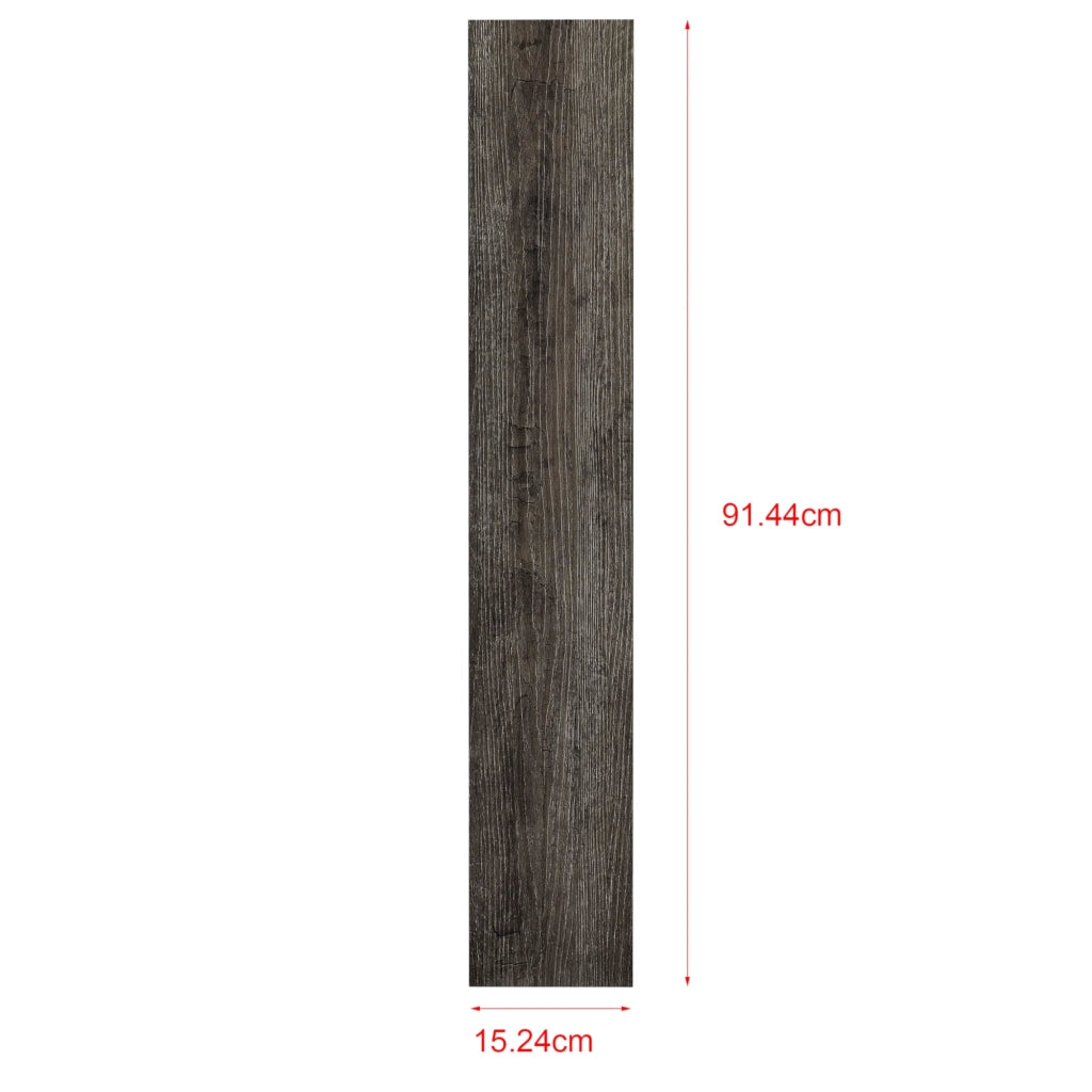 Pavimento in vinile PVC autoadesivo Valona ​​7 pezzi 0,975 m² rovere scuro 03_0007237