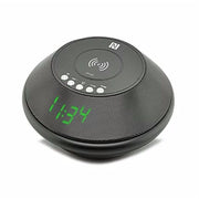 Trade Shop - Altoparlante Bluetooth Con Orologio Radio Tf Card Aux 3w Wireless Per Cellulare -