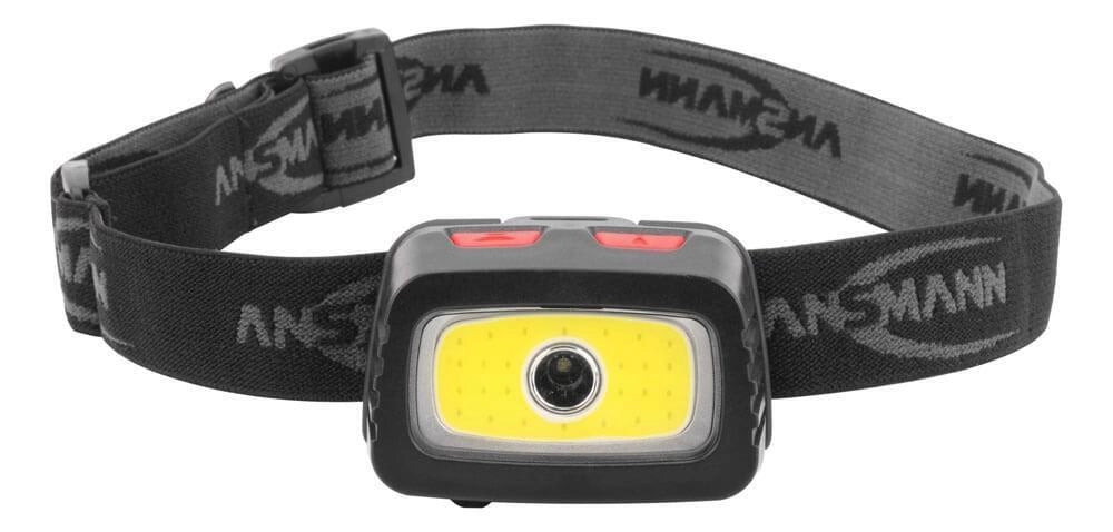 Ansmann HD200B Nero, Grigio Torcia a fascia LED