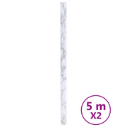 Adesivi per Mobili Autoadesivi Bianco Marmoreo 90x500 cm in PVC CFW6801972