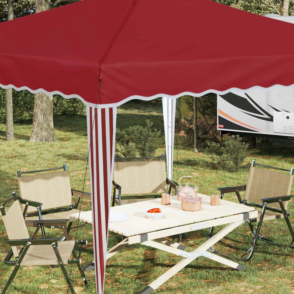 Tenda per feste a pop-up-Gazebo Borgogna 288 x 288 x 245 cm 152658