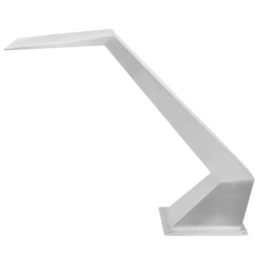 Fontana per Piscina in Acciaio Inossidabile 64x30x52 cm Argento 43694