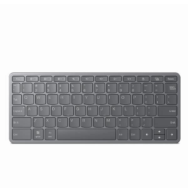 Lenovo zg38c05814 tastiera universale usb + bluetooth qwerty grigio
