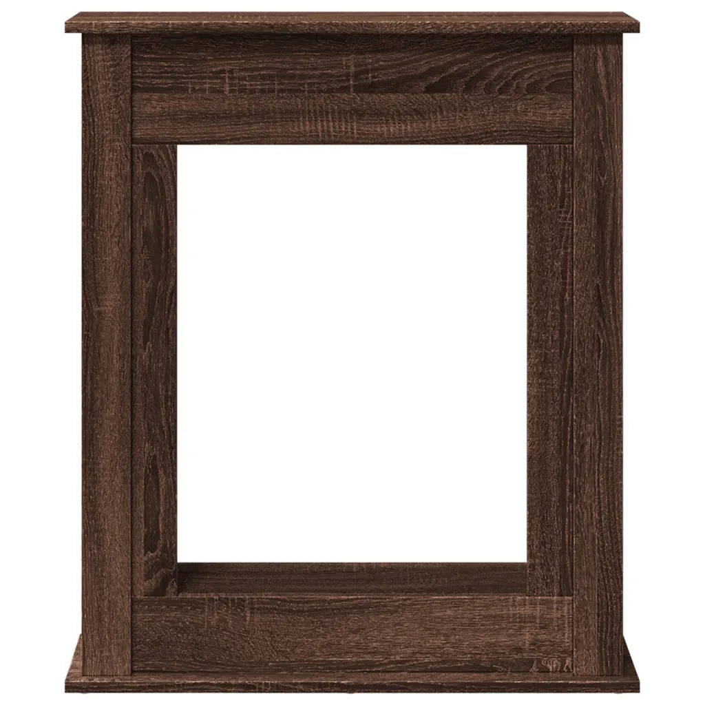 Cornice per Camino Rovere Marrone 75x20x87,5 cm in Truciolato 854586