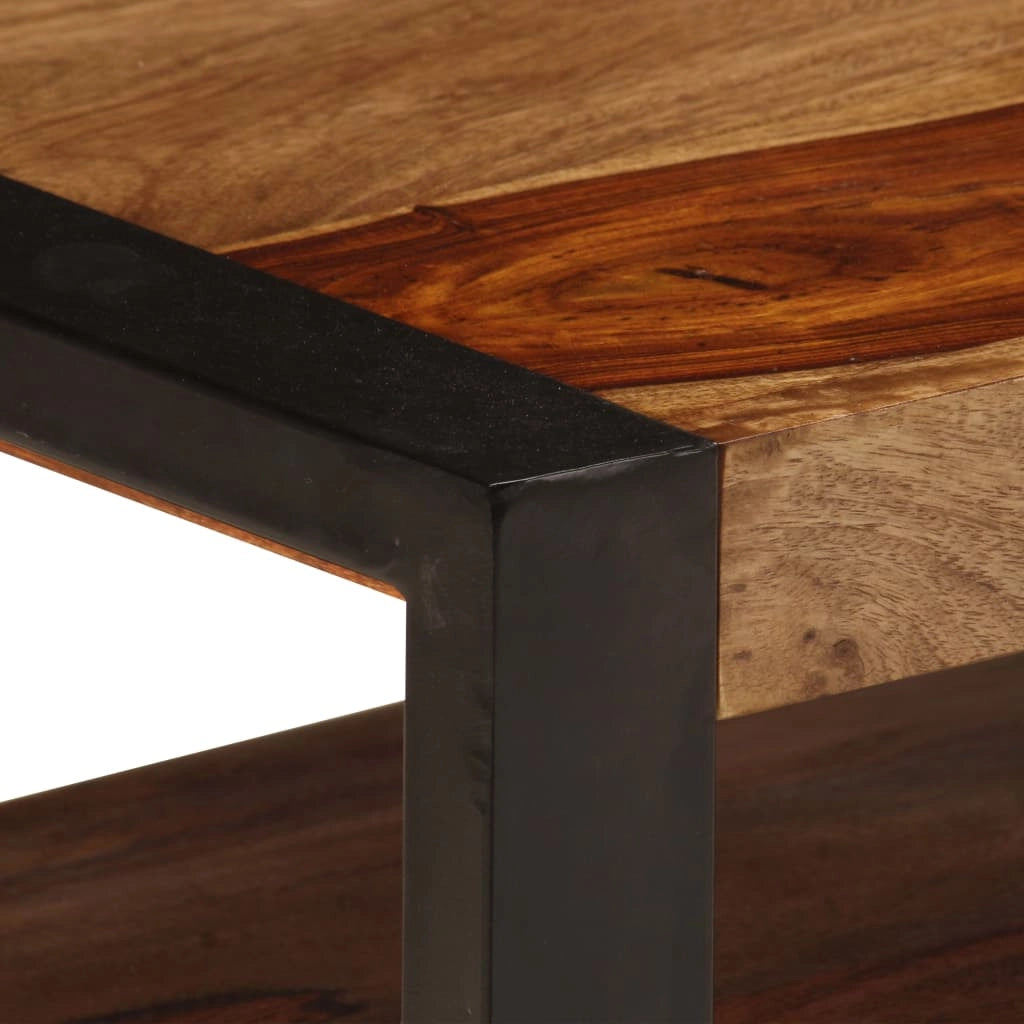 Mobile TV/credenza di design pratico e funzionale 120 cm in legno massello di sheesham 2502029