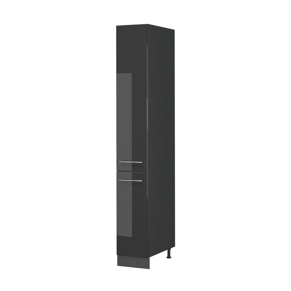 Vicco Mobiletto base per cucina Antracite lucido 30 cm