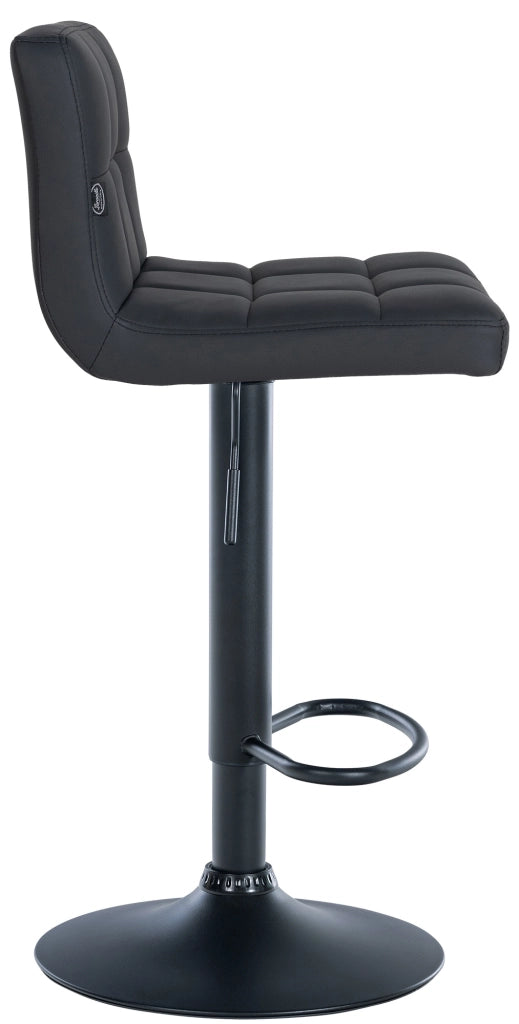 2er Set Barhocker Feni Kunstleder schwarz