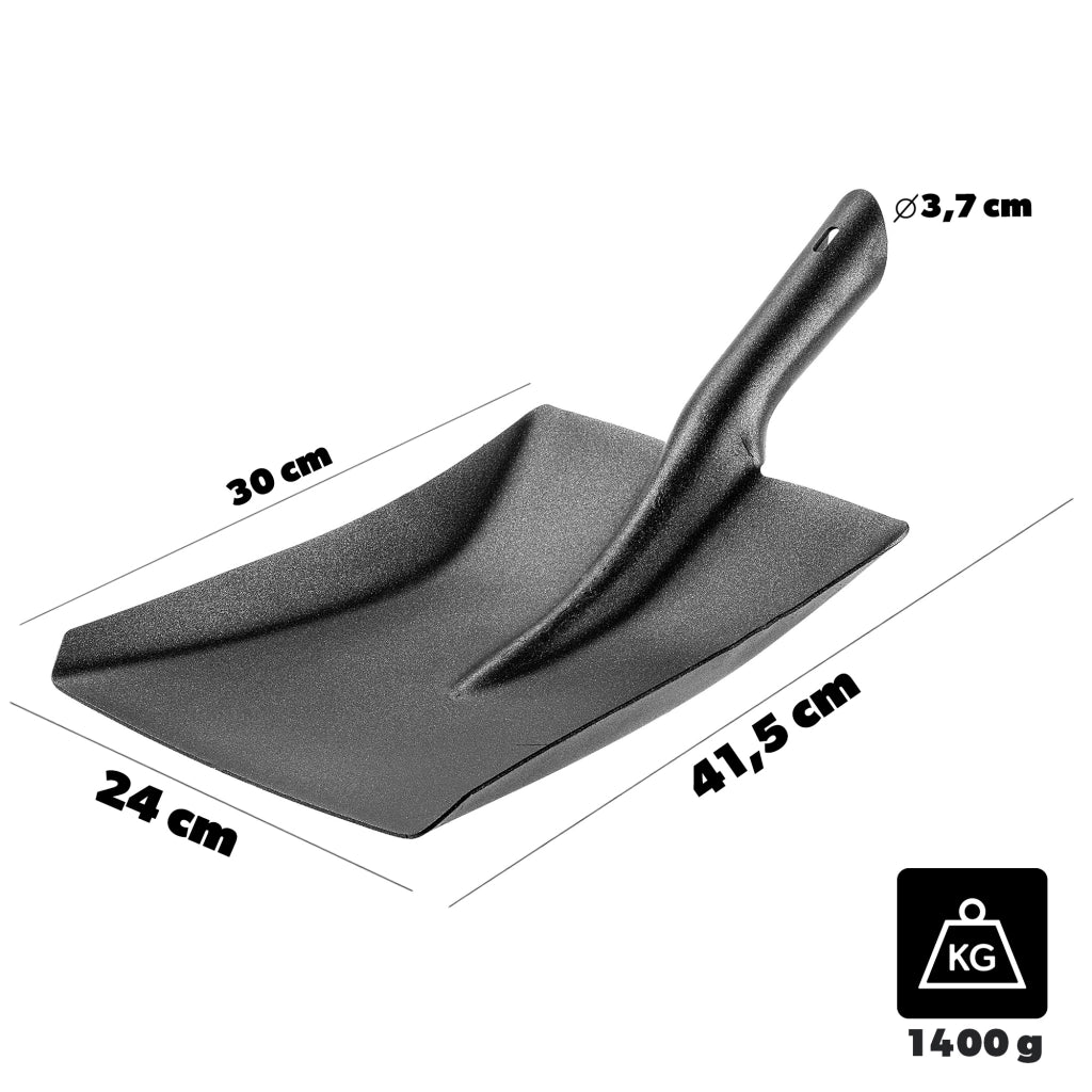 Pala da sabbia universale KADAX per cereali, 24 cm, robusta, senza manico