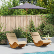 Parasol da Giardino Grigio Scuro 240x260 cm BambÃ¹