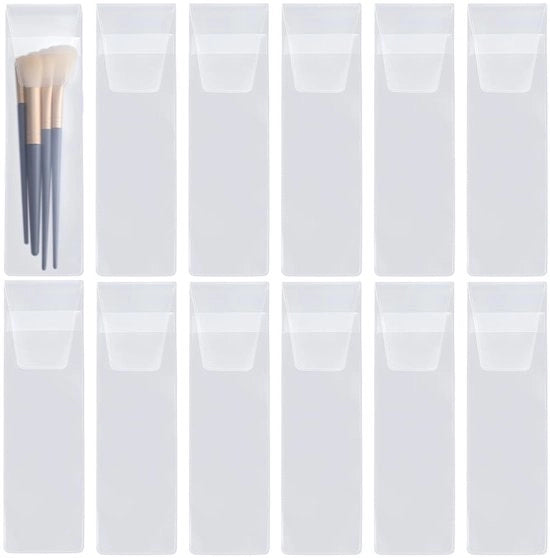 Organizzatore portatile per trucco - 20 pezzi - Bianco - Adatto per donne - Viaggio