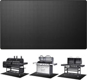 Mat di protezione quadrato 90 x 120 cm - 3 strati di protezione per terrazze, prato, barbecue, zona di fuoco, campeggio, ombrellone esterno e pavimento in legno.