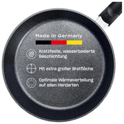 Fissler Padella Adamant Comfort 26 cm Alluminio Sigillata Antiaderente Antigraffio Induzione Nero