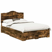Struttura del letto Rovere fumé 120 x 200 cm Legno multistrato 3413625