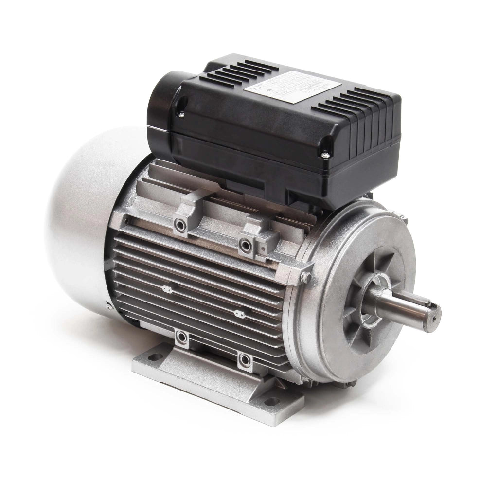 Motore elettrico monofase a 2 poli 230V 2,2kW (3CV) con condensatore di avviamento 2850 giri/min e avvolgimento in alluminio