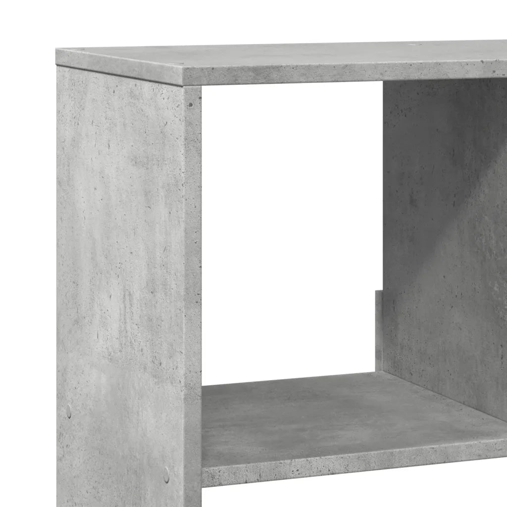 Libreria Grigio Cemento 100x33x125,5 cm in Legno Multistrato 3309333