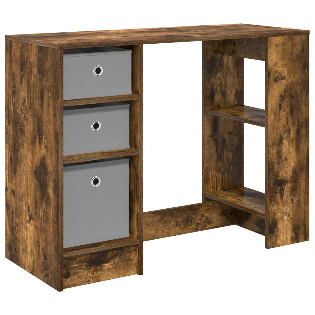 Scrivania Rovere fumé 100 x 40 x 75 cm Legno multistrato