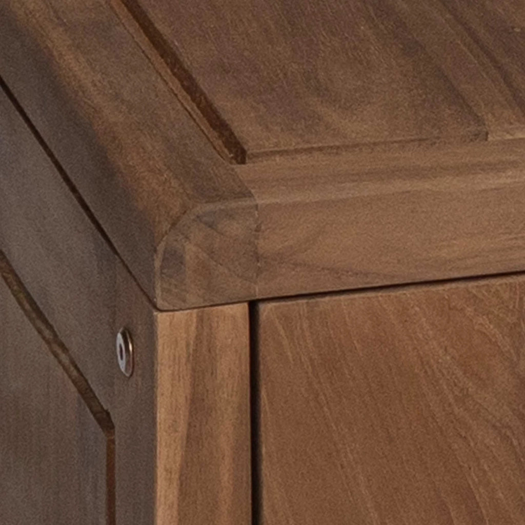Mobiletto da Bagno Naturale 25 x 25 x 100 cm 42026909