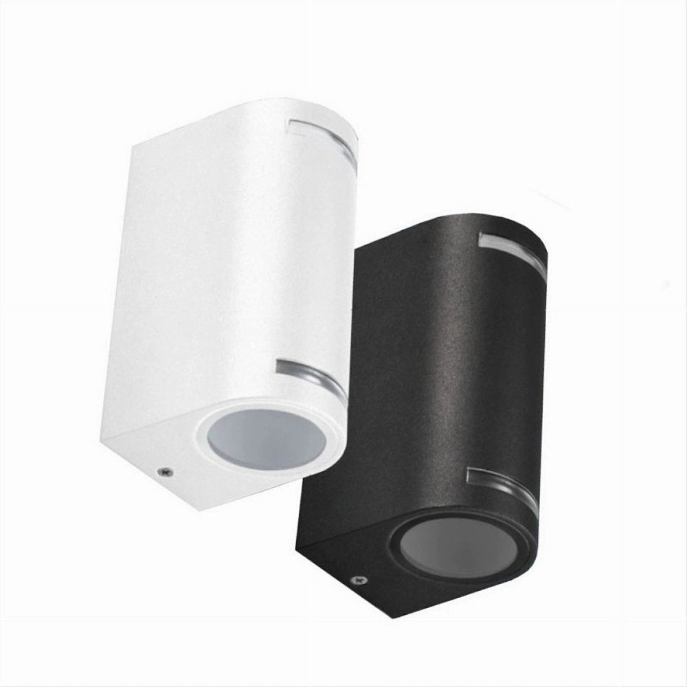 Trade Shop - Applique Esterno Per Parete Facciate Giardino Lampada Up&down Gu10 Ip54 Gn-wl062 -