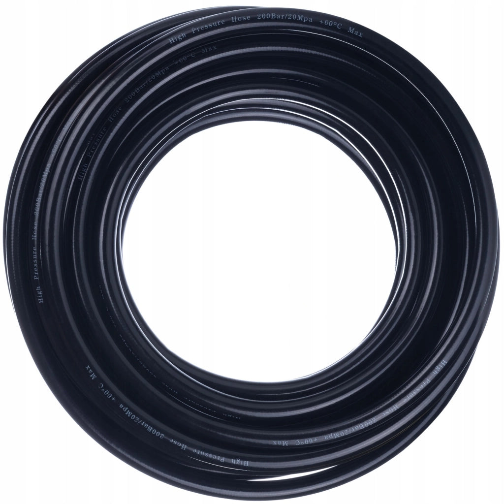 Tubo Alta Pressione 15m di Ricambio compatibile con Idropulitrice Kärcher K2–K7 – Nylon Resistente, Max 200 Bar, 60°C