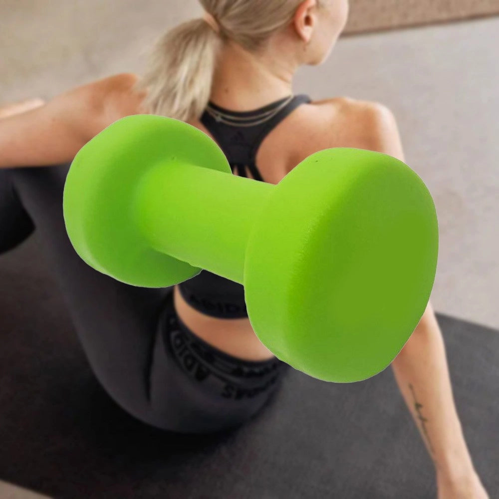 Trade Shop - Manubrio Singolo 9 Kg In Vinile Allenamento Esercizi Casa Palestra Workout Fit -