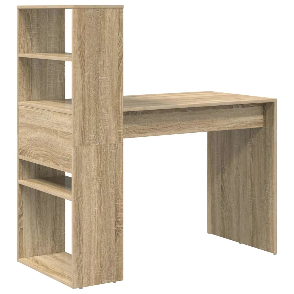 Scrivania Rovere Sonoma 113 x 54 x 120 cm Legno multistrato 869276