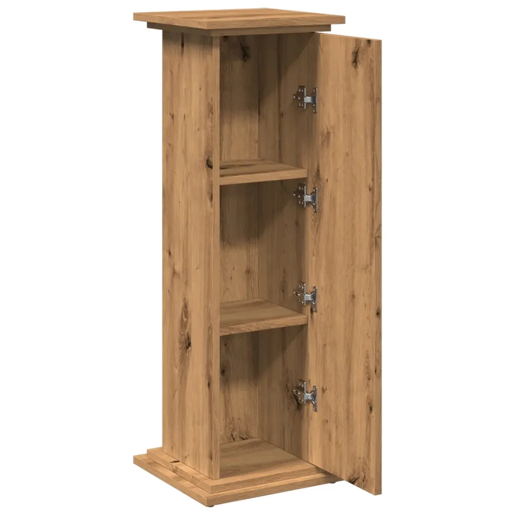 Espositore Portaoggetti Rovere Artigianale 31x30x90 Truciolato CFW3714695