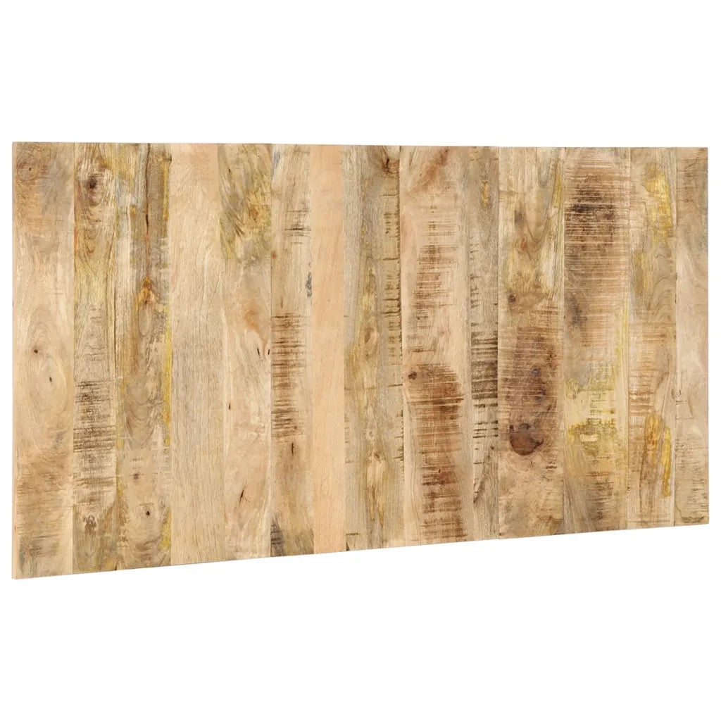 Testiera | Testata 160 cm in Legno Massello di Mango Grezzo