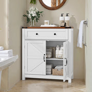 Consolle Portaoggetti ¨C MINIMAL ¨C Legno Bianco, Ripiani Regolabili, Cassetti