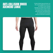 Broek anti-urto sportivo - ademabile - assorbente di vapore - in cotone - pantalone lungo - resistente allo shock - pantalone da allenamento