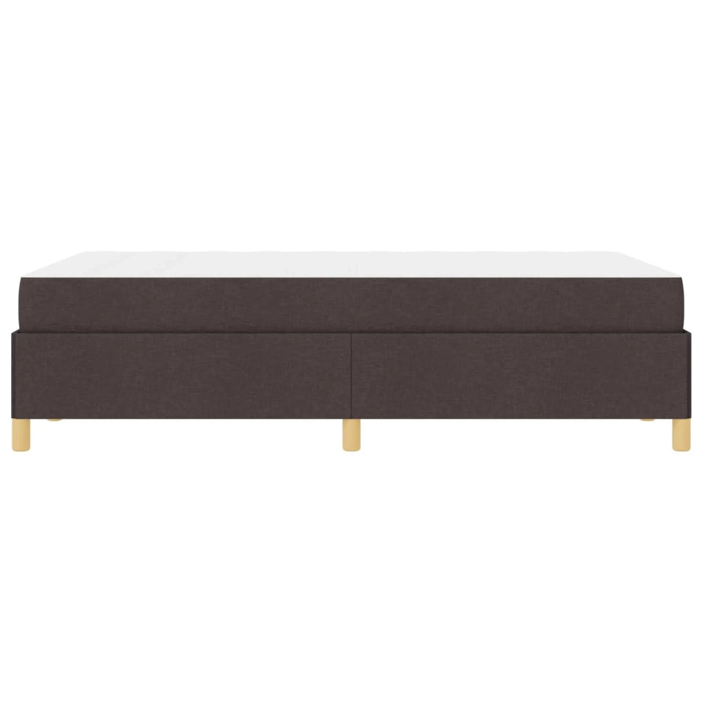 Struttura del letto-Giroletto Marrone Scuro 120 x 200 cm Tessuto 613524