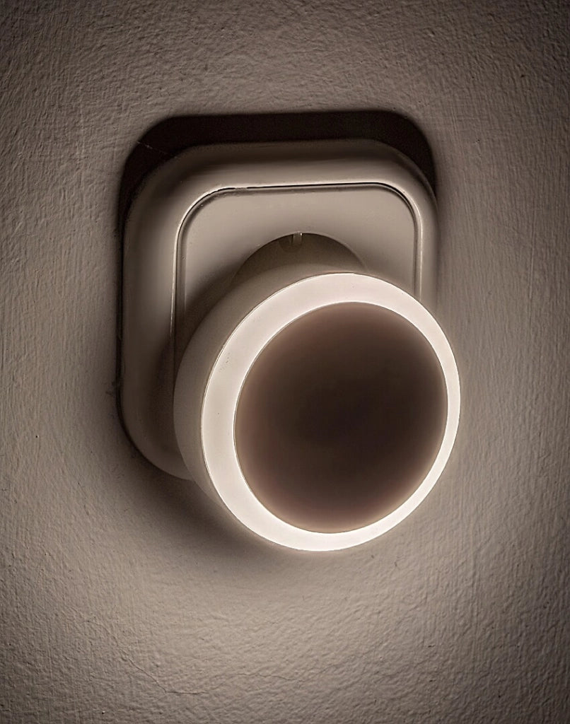 Lampada notturna presa con sensore luce bianca LED 0,3W Rabalux