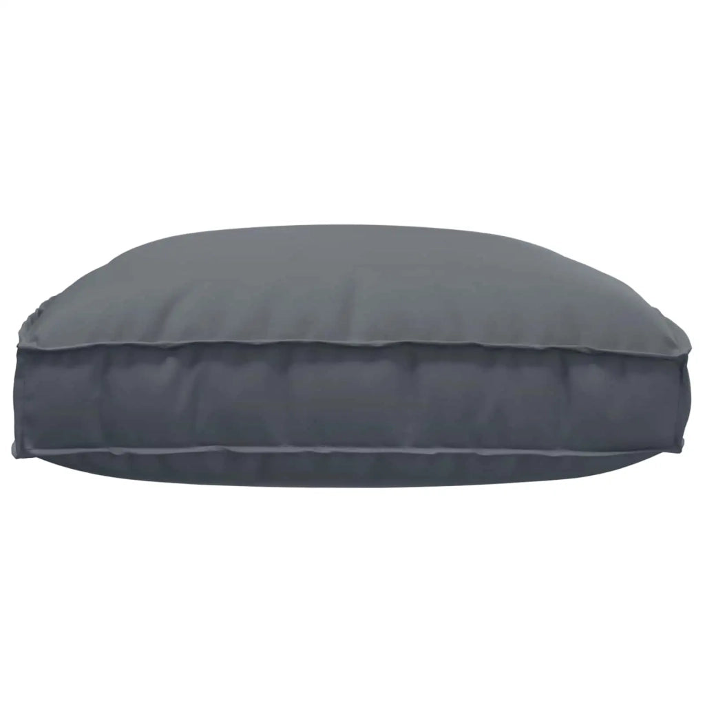 Cuscino per sedie | Cuscino Antracite 120 x 80 x 12 cm Tessuto Oxford