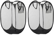 Borsa a Mano Opportuna - 2 Pezzi - Flessibile - Nylon - Maniglie - Sacco da Lato - Materiale Resistente - Borsa per Abiti