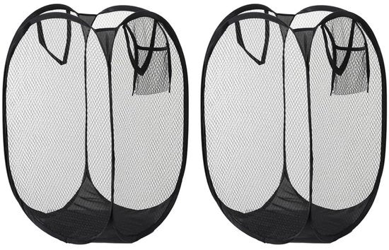 Borsa a Mano Opportuna - 2 Pezzi - Flessibile - Nylon - Maniglie - Sacco da Lato - Materiale Resistente - Borsa per Abiti