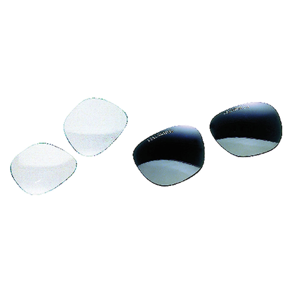 1coppia lenti sagomate incolore temprate cod:ferx.505087nlm