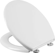 WC-bril Neutrale Finestra - Duroplast Facile da Pulire - Funzione di Elevazione Rapida e Pulizia - Descendente Automatico - Montaggio da Sopra - Copertura WC