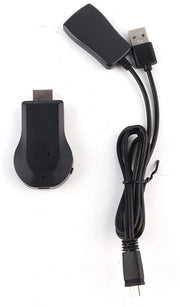 Display Wireless per TV - Adattatore Display Wireless - Supporto Pratico per Schermo Diviso - Compattabile e Leggero - Supporta Airplay