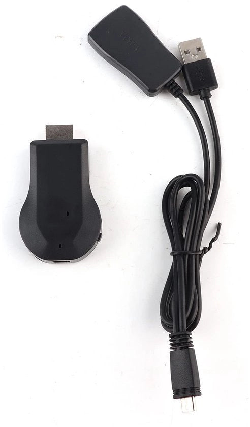 Display Wireless per TV - Adattatore Display Wireless - Supporto Pratico per Schermo Diviso - Compattabile e Leggero - Supporta Airplay