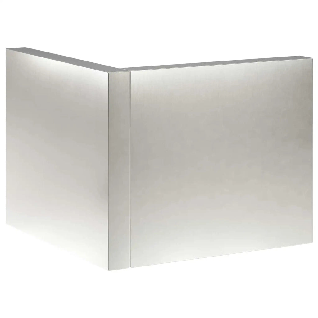 Muro di contenimento 50 x 50 x 30 cm Acciaio Inox Argento 8015207