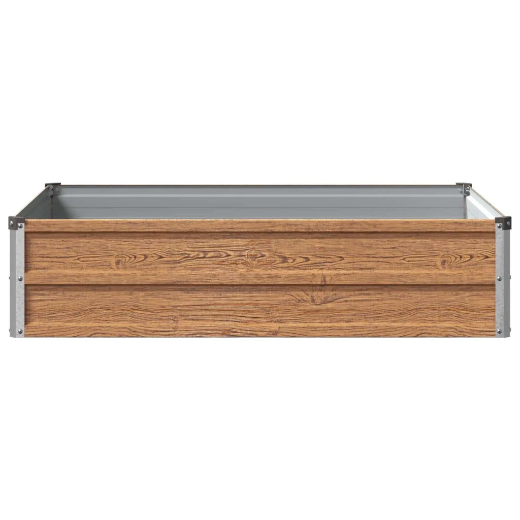 Letto rialzato da giardino Marrone legno 100 x 80 x 24 cm 8006460