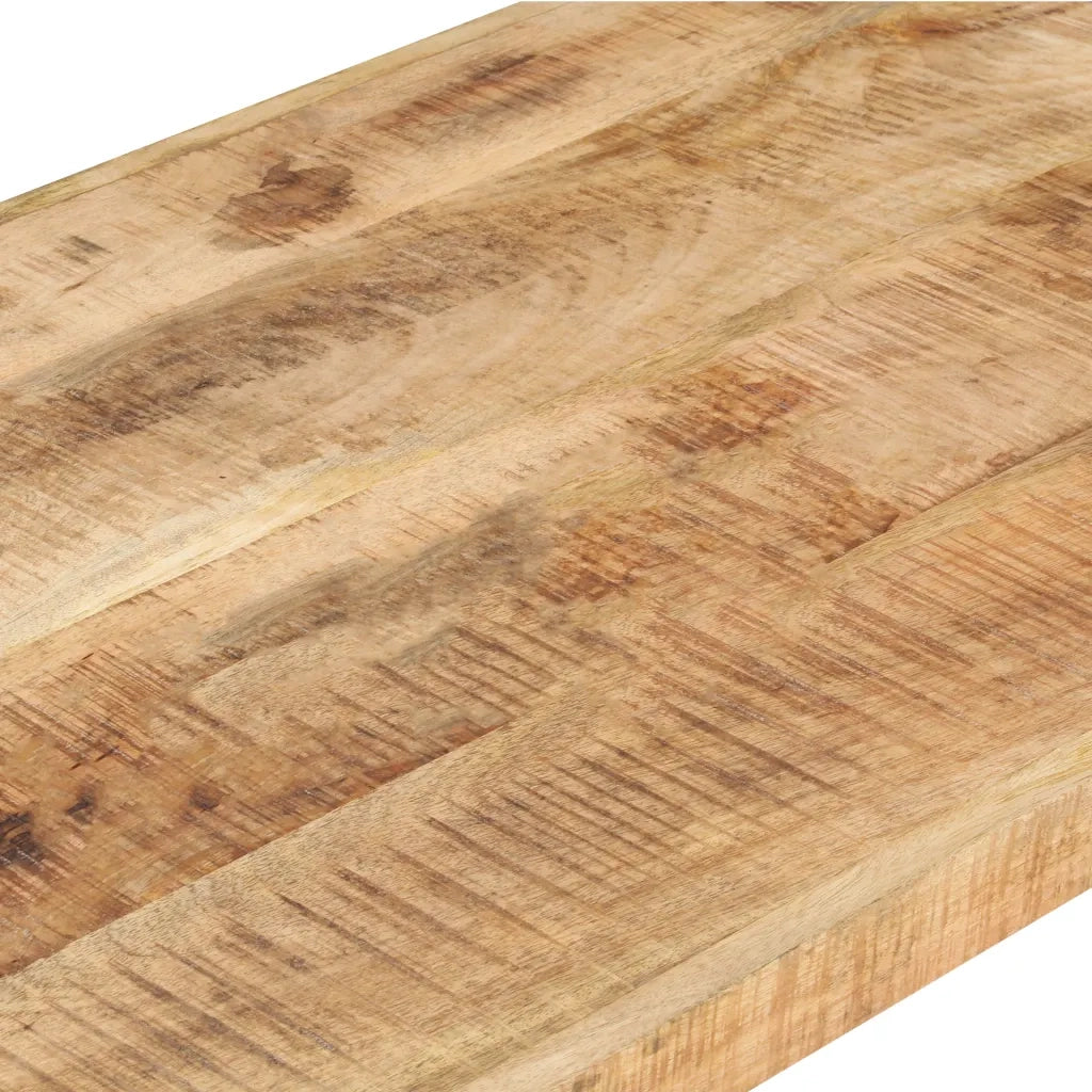 Tavolino da Salotto 120x60x40 cm in Legno di Mango Grezzo 321538