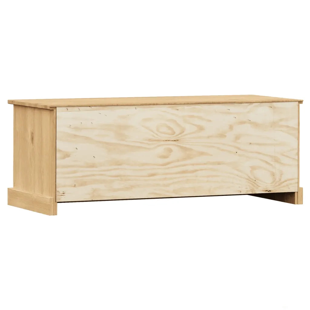 Mobile Porta TV VIGO 106x40x40 cm in Legno Massello di Pino 353175