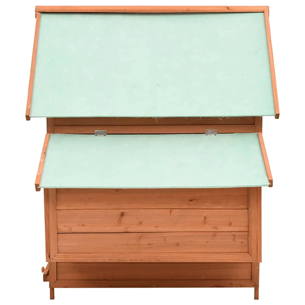 Pollaio 152 x 96 x 110 cm in legno massello di abete 02_0001666
