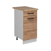 Vicco Mobiletto base per cucina Quercia dorata 40 cm PL Rovere