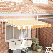 Telo di ricambio per tenda da sole Giallo e Bianco 3,5 x 2 m 42000402