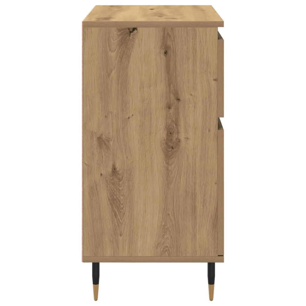 Credenza | Madia | Buffet da pranzo | Armadio da pranzo con cassetto Rovere artigianale 60 x 35 x 70 cm