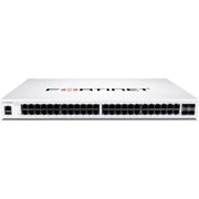Fortiswitch-148f-poe switch l2+ man. con 48 p. ge + 4 p. sfp+ power budget fino a 370w - FS-148F-POE